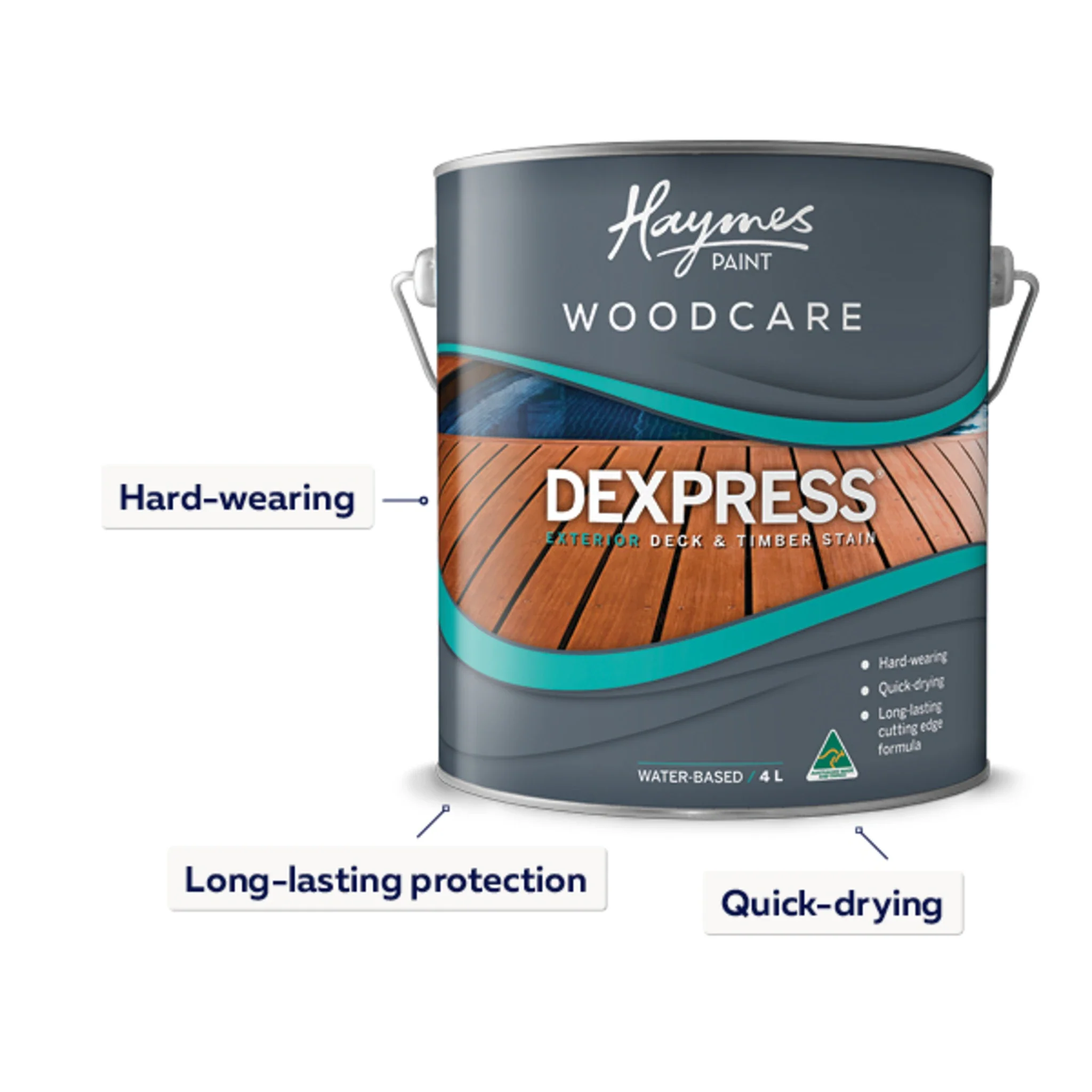 Dexpress Deck & Timber Stain Low Sheen - Image 3